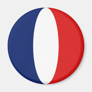 France Fisheye Flag Magnet