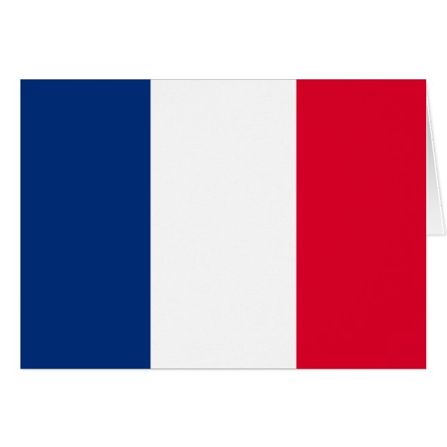 France flag (Front Horizontal)
