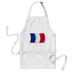 France Flag Apron