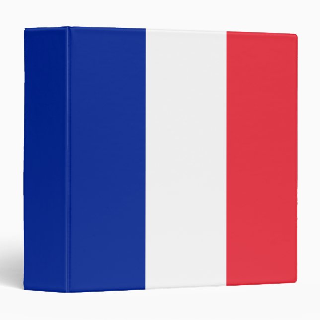 France Flag Binder (Front/Spine)
