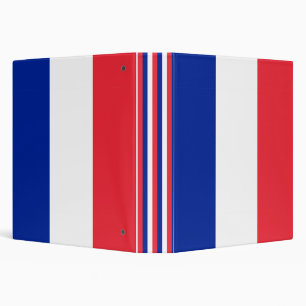 France Flag Binder
