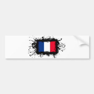 France Flag Bumper Sticker
