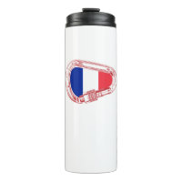 France Flag Climbing Carabiner