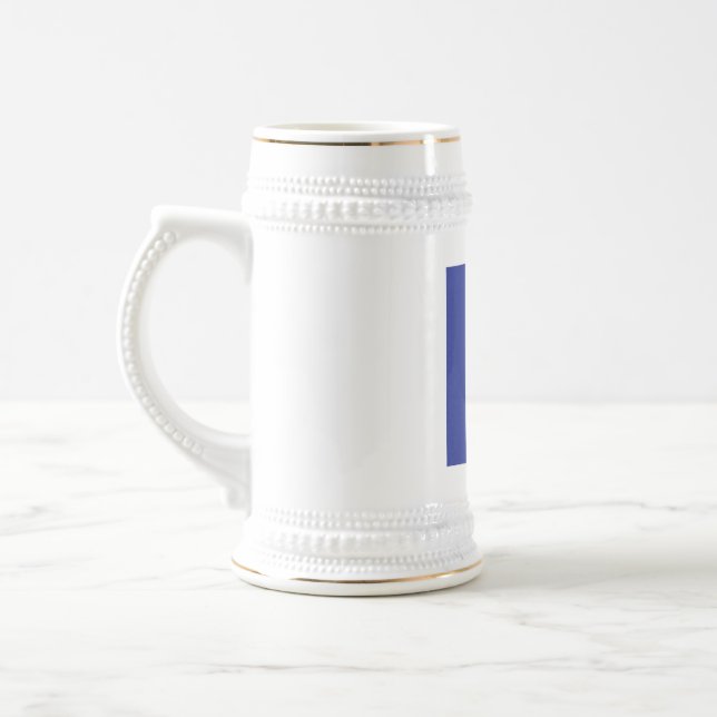 France Flag Emblem Beer Stein (Left)