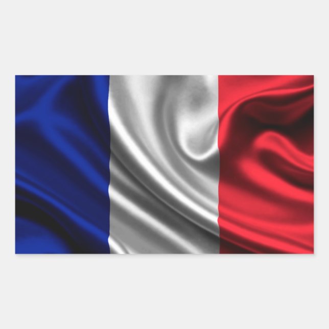 France Flag Fabric Sticker (Front)