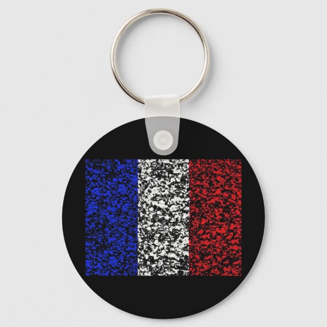France - Flag Keychain (Front)