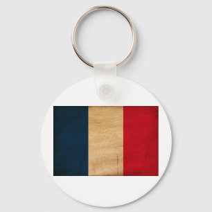 France Flag Keychain