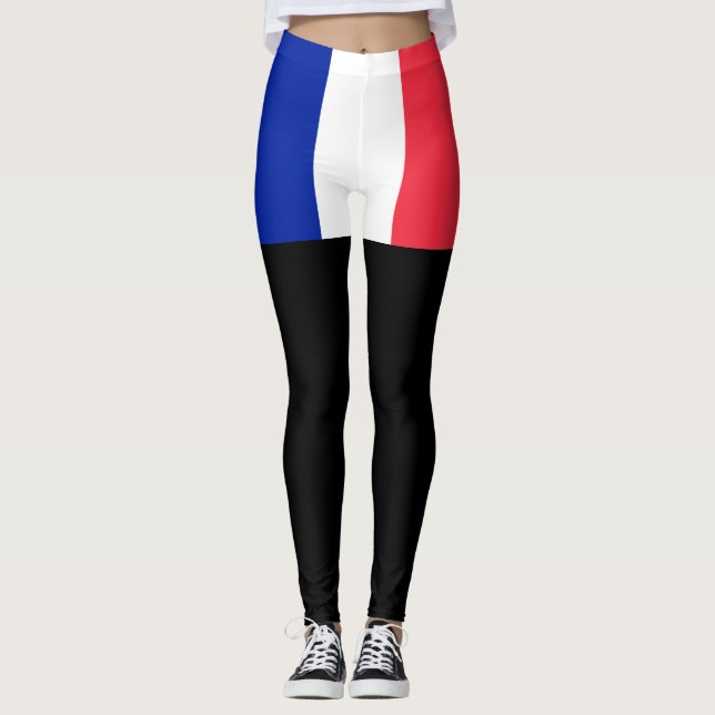 France flag leggings (Front)
