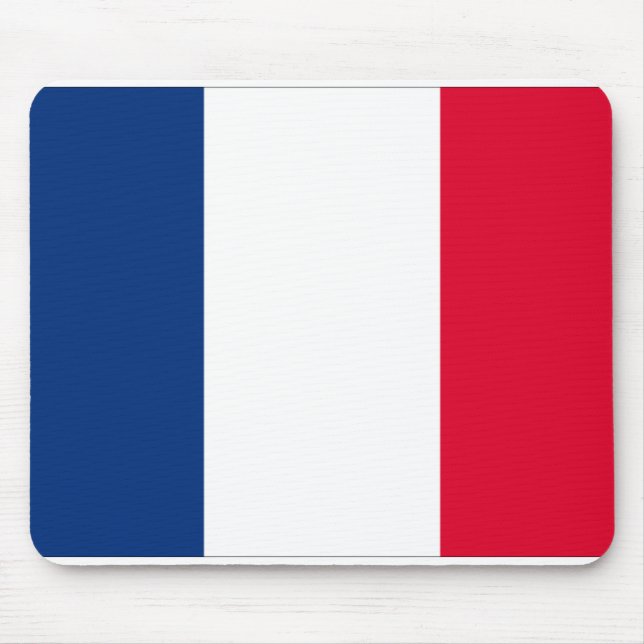 France flag mouse pad (Front)