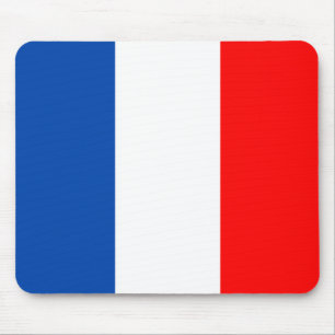 France flag mouse pad