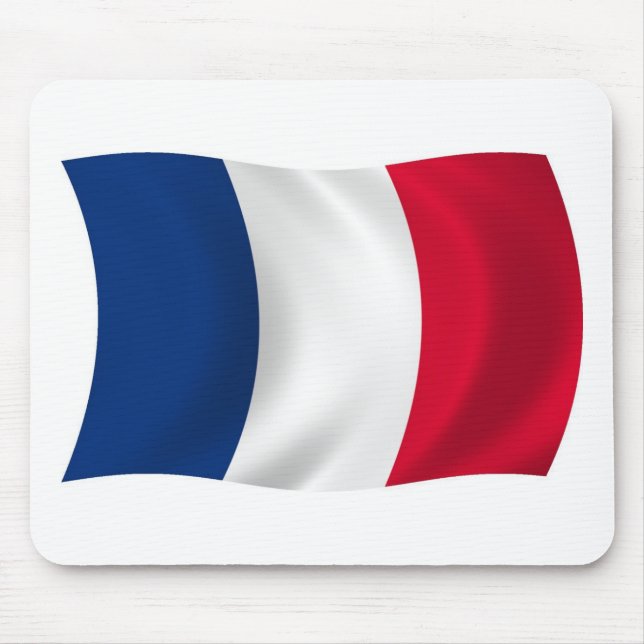 France Flag Mousepad (Front)