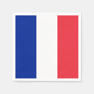 France Flag Napkin