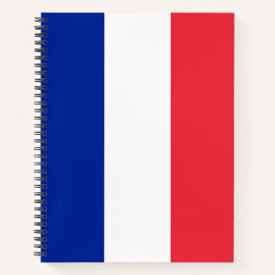 France Flag Notebook