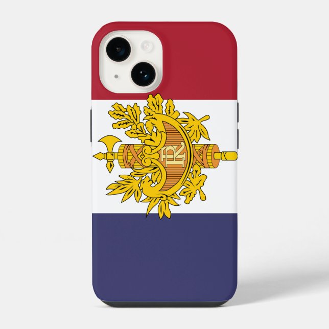 France flag phone case (Back)