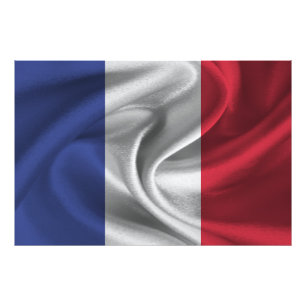 France Flag Photo Print