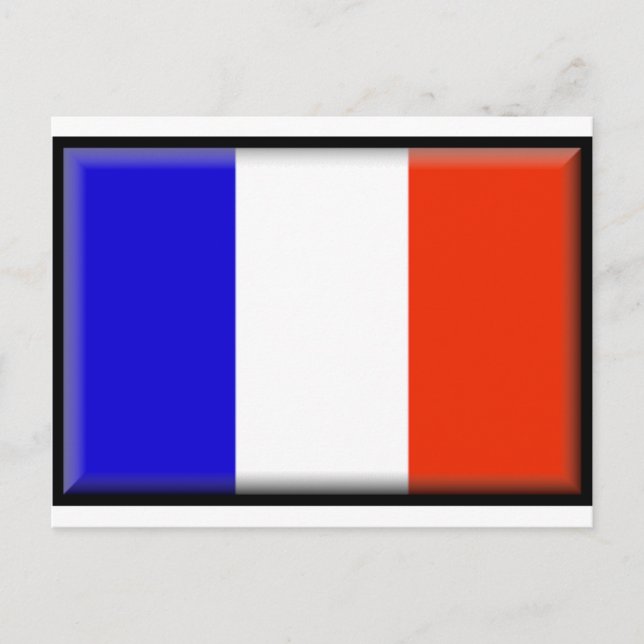 France Flag Postcard (Front)