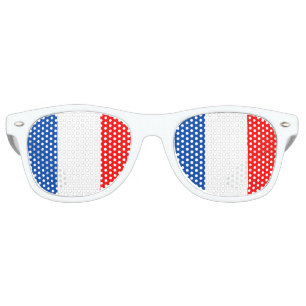 France flag retro sunglasses
