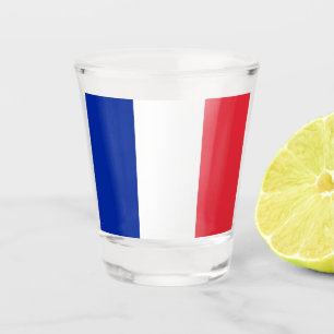 France Flag Shot Glass