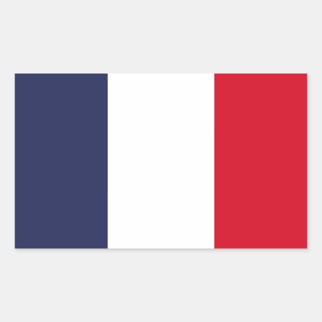 France flag sticker (Front)