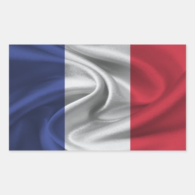 France  Flag Sticker (Front)