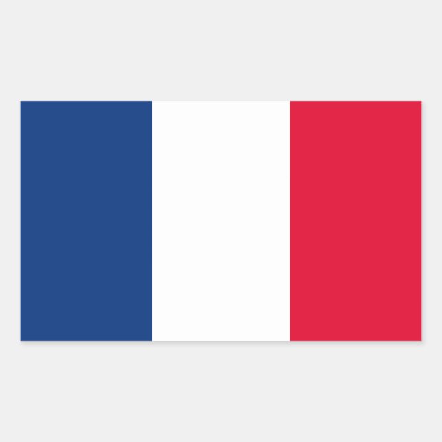 France flag sticker (Front)