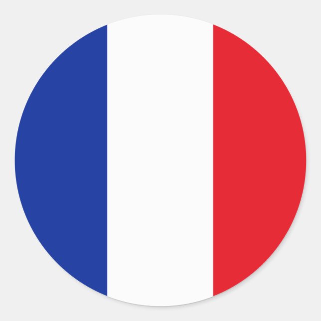 France Flag Stickers (Front)