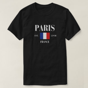 France Flag T-Shirt French Pride in Fashion