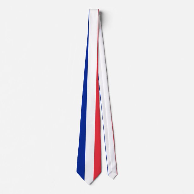 France Flag Tie (Front)