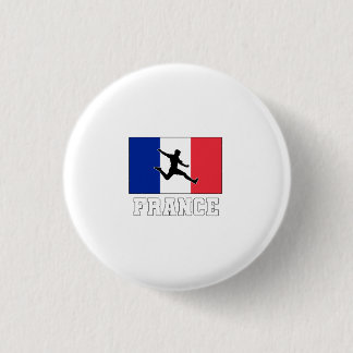 France Football Soccer National Team 1 Inch Round Button