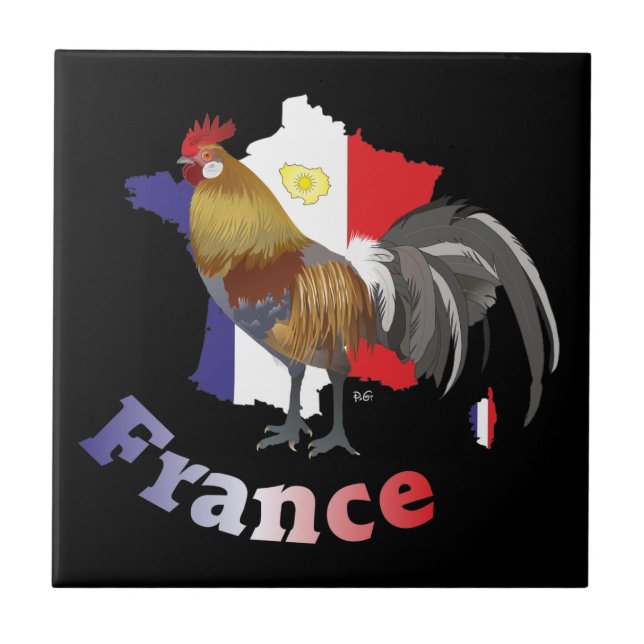 France - France Fliese Tile (Front)