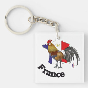 France France Francia Key Keychain
