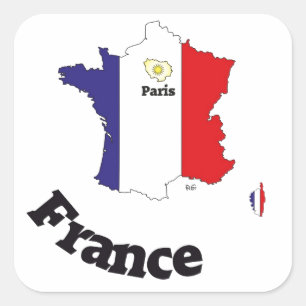 France France Francia Sticker