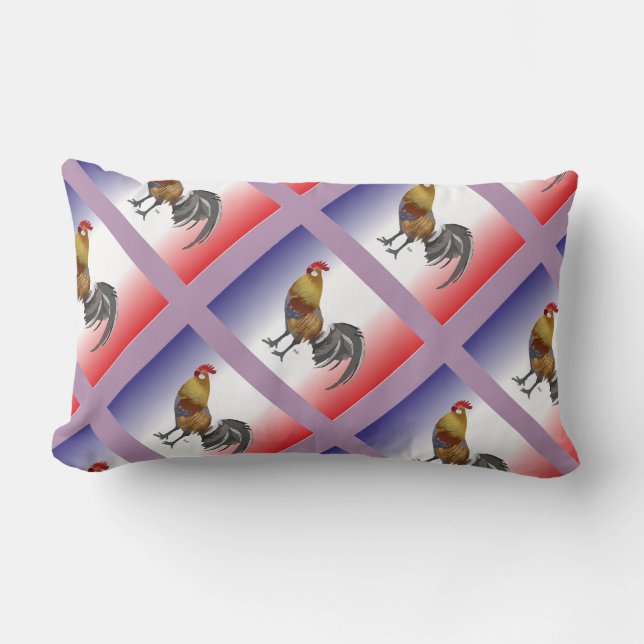 France - France Lumbar Pillow (Front)