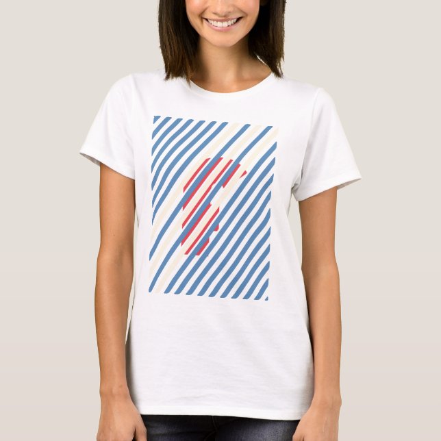France francisco word F T-Shirt (Front)