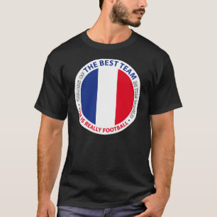 France Frankreich Art Shield T-Shirt