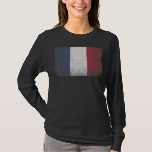 France French Flag Pride Country Home Retro Matchi T-Shirt