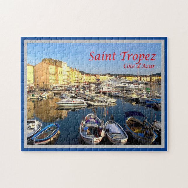 France - French Riviera - Côte d'Azur - Jigsaw Puzzle (Horizontal)