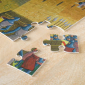 France, French vintage Medieval Carcassonne Jigsaw Puzzle (Side)