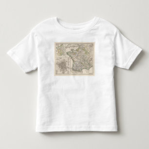 France from 1461 to 1610 toddler t-shirt