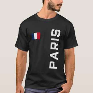 France Gift French Flag Eiffel Tower Frankreich So T-Shirt