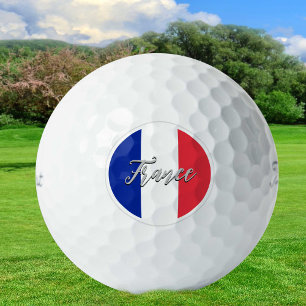 France Golf Balls & French Flag Golfers / Patriots