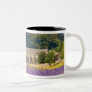 France, Gordes. Cistercian monastery of Two-Tone Coffee Mug