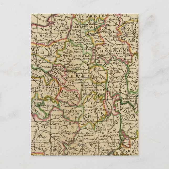 France, governments postcard (Front)