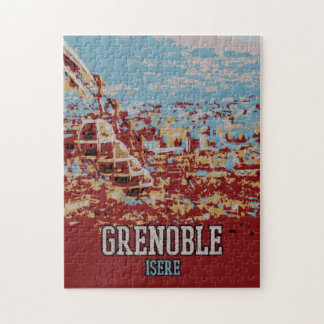 France Grenoble view of the cable car Jigsaw Puzzle