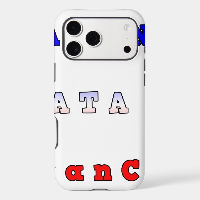 fRANCE HAKUNA MATATA BLUE WHITE RED UNITY COLORS T (Back)