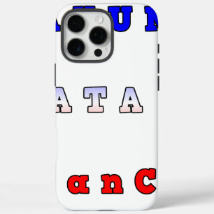 fRANCE HAKUNA MATATA BLUE WHITE RED UNITY COLORS T iPhone 16 Pro Max Case