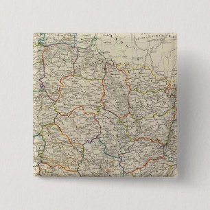 France II 2 2 Inch Square Button