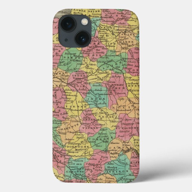France, in Departments Case-Mate iPhone Case (Back)