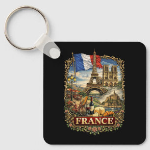 France Keychain