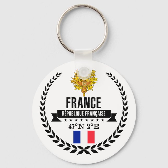 France Keychain (Front)